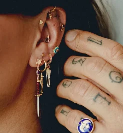 Magic Spirit Earring Charm 14K