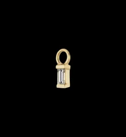 Maria Tash Diamond Baguette Charm