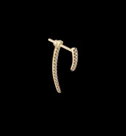 Maria Tash Talon Diamond Stud Earring 18K