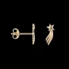 Meteor Stud Earring 14K