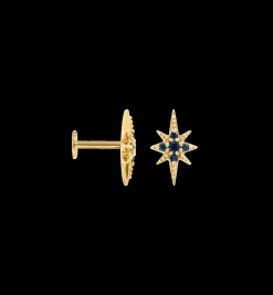 Midnight Mimosa Piercing Front 14K