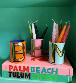 Mixed Twisted Candle Box Funky
