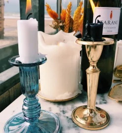 Ocean Glass Candle Holder