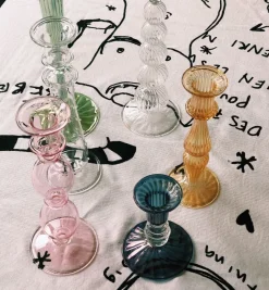 Olympia Glass Candle Holder