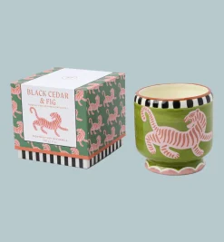 Paddywax Black Cedar Fig Scented Candle