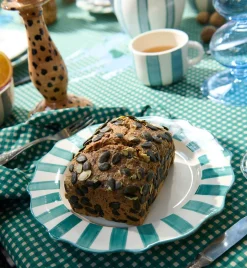 Pine Scalloped Dinner Plate
