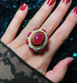 Pink City Ring