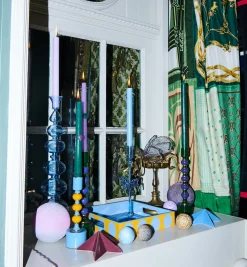 Plum Star Wall Decoration