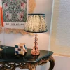 Pooky Blue/White Linen Lampshade