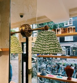 Pooky Rose Brass Wall Lamp