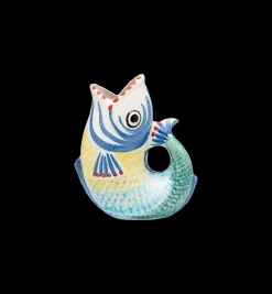 Popolo Blue Paolo Fish Vase