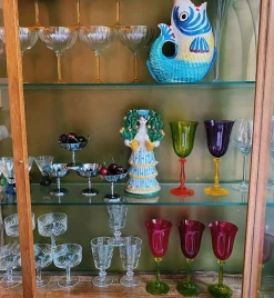 Popolo Blue Paolo Fish Vase