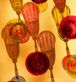 Poppy Wine Glass