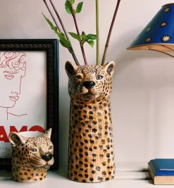 Quail Leopard Flower Vase