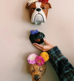 Quail Leopard Wall Vase