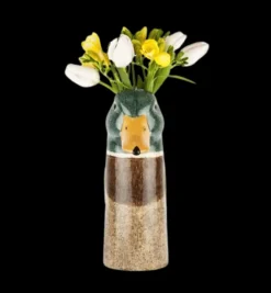 Quail Mallard Flower Vase