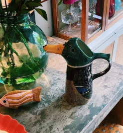 Quail Mallard Water Jug