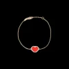 Red Heart Bracelet 14K