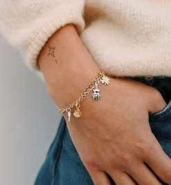 Rombo Plain Bracelet Kids 14K