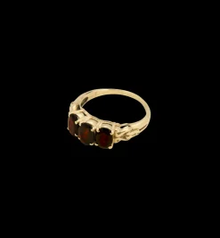 Rose Garnet Ring 14K