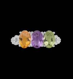 Rose Ring W/G 14K