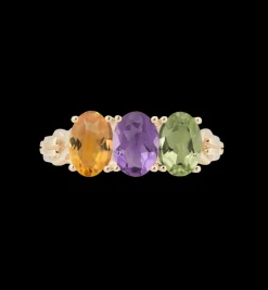 Rose Ring Y/G 14K