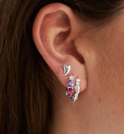 Serpent Hoop Earrings