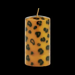 Short Leopard Print Blunt Candle
