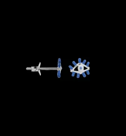 Single Angel Eye Stud Earring