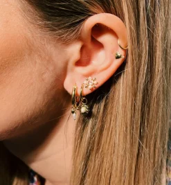 Single Antique Soul Stud Earring