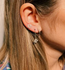 Single Antique Soul Stud Earring