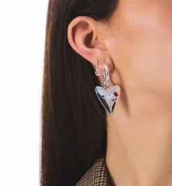 Single Astro Coin Ring Earring