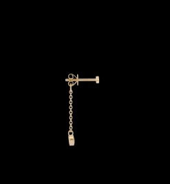 Single Cupids Arrow Stud Earring 14K