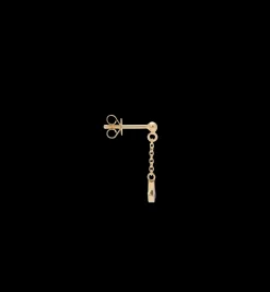 Single Cupids Arrow Stud Earring 14K