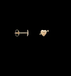 Single Cupid Stud Earring