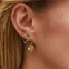 Single Enchanted Chain Stud Earring 14K