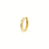 Single Interstellar Ring Earring 14K