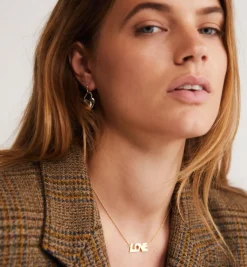 Single Interstellar Ring Earring 14K