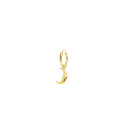 Single Luna Ring Earring
