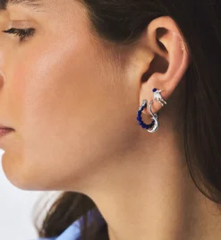 Single Luna Ring Earring
