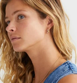 Single Trilogy Ring Earring