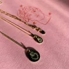 Small Coin Charm 14K