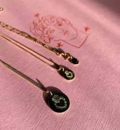 Small Coin Charm 14K