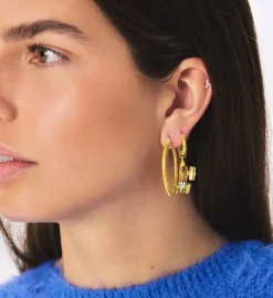 Small Spiral Hoop Earrings