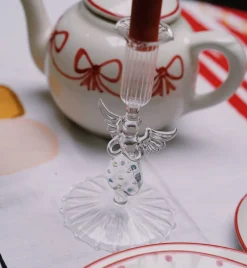 Snow Angel Candle Holder