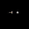 Stardust Piercing Front 14K