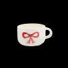 Sugar Plum Bow Cappuccino Mug