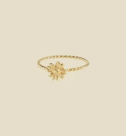 Sunflower Ring 14K