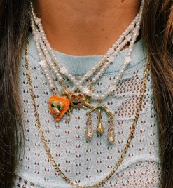 Susan Alexandra Zodiac Star Pearl Necklace