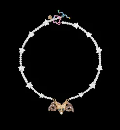 Susan Alexandra Zodiac Star Pearl Necklace